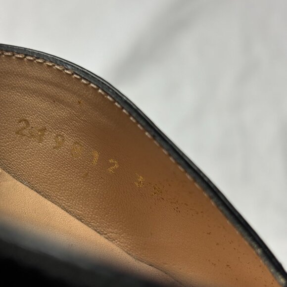 GUCCI Sz 39  Black Patent Leather Stiletto Heels - Picture 9 of 9